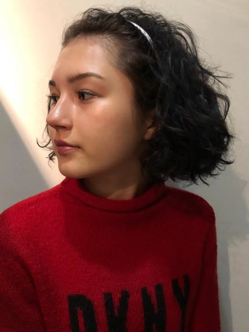 ミディアム eri kinjoのヘアスタイル