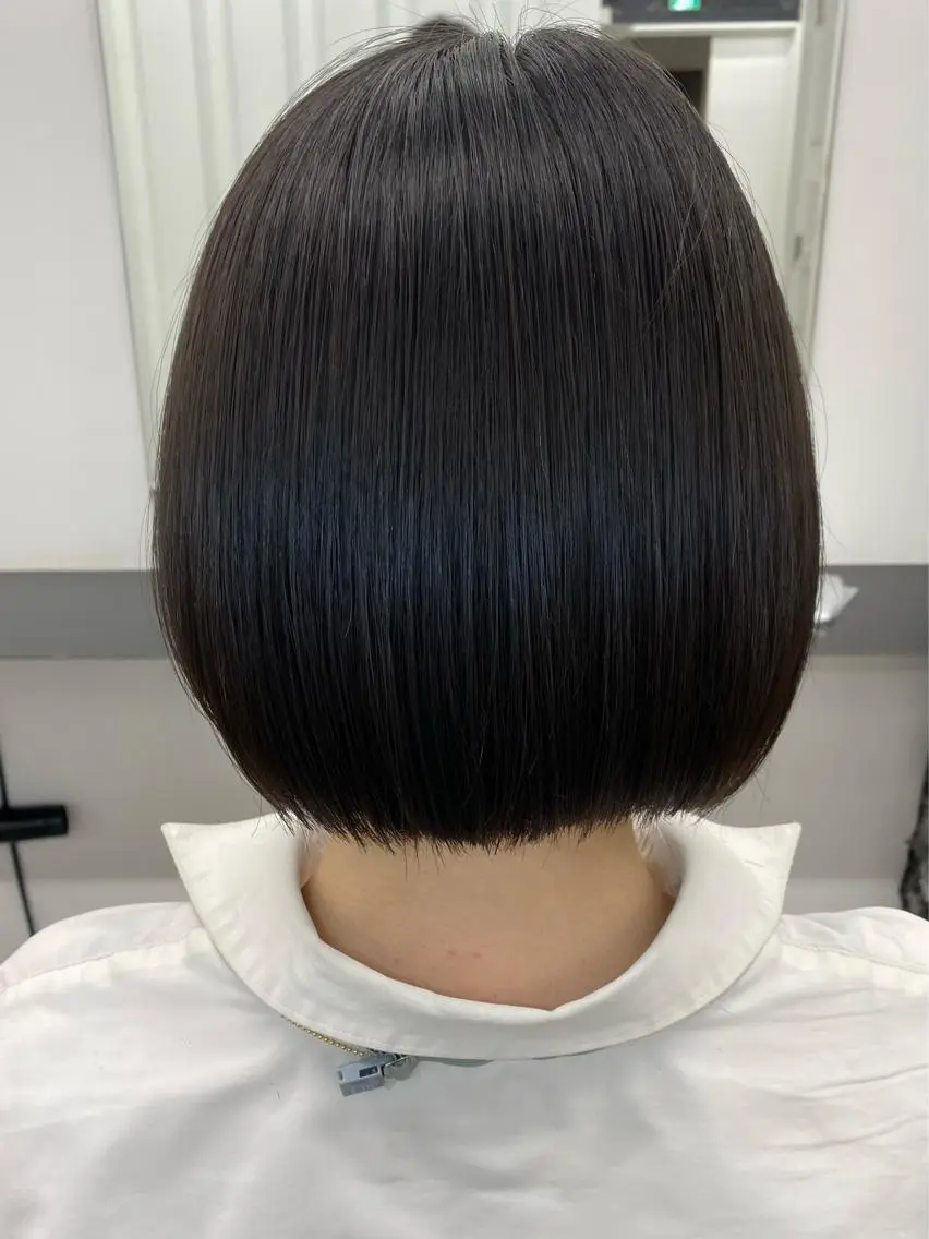 ショート ボブ カット ［似合わせヘア］ ✂︎OGURO✂︎のヘアスタイル