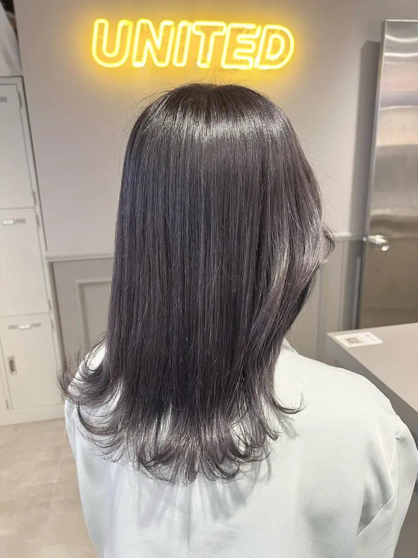 ショート カラー パーマ ヘアアレンジ メンズ キッズ ネイル マツエク・マツパ アイブロウ 上品＆韓国風 🥀海心🥀のヘアスタイル