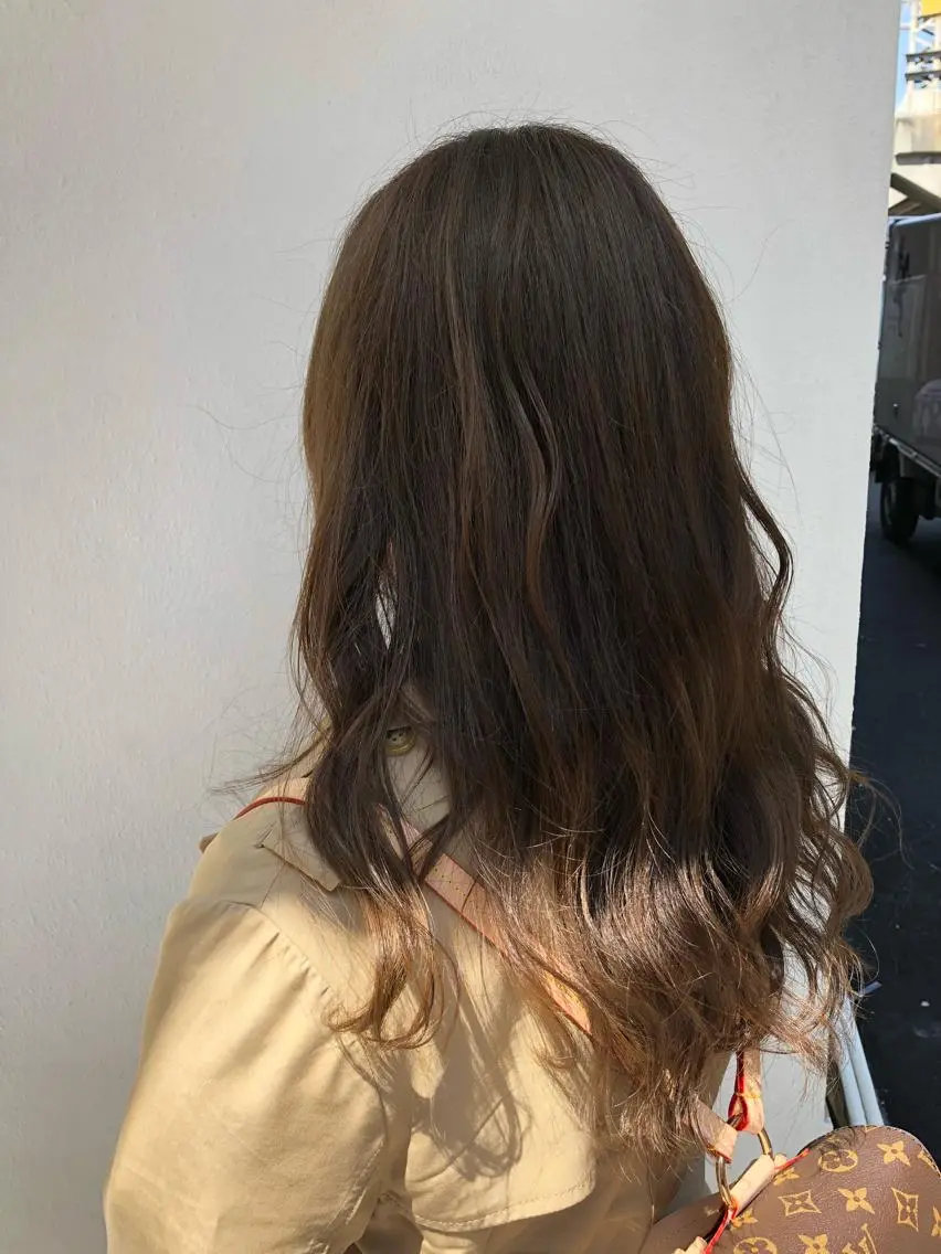 ロング カラー 髪質改善/艶髪 やまなかのヘアスタイル