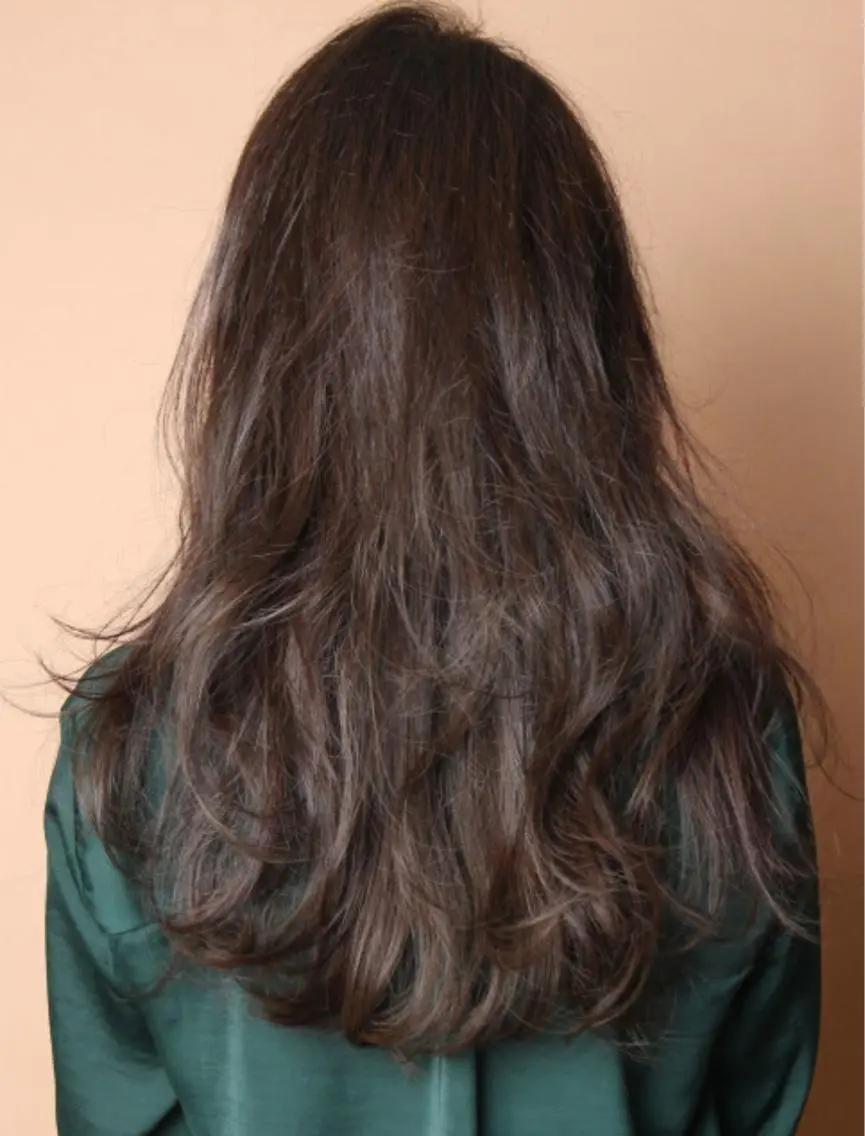 ロング パーマ 浅沼 ゆいのヘアスタイル