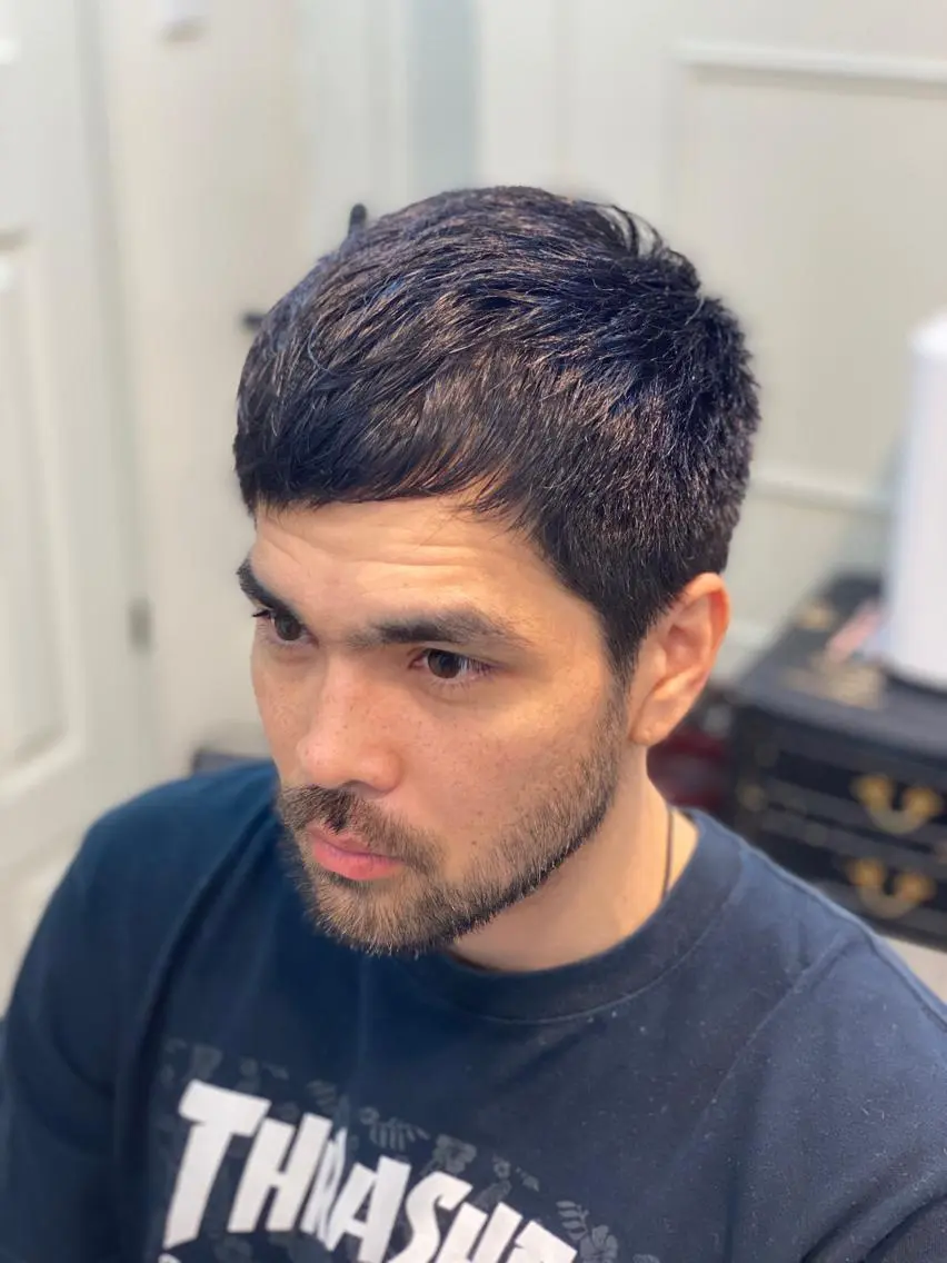 ショート ヘアカラー 中元 淳のヘアスタイル