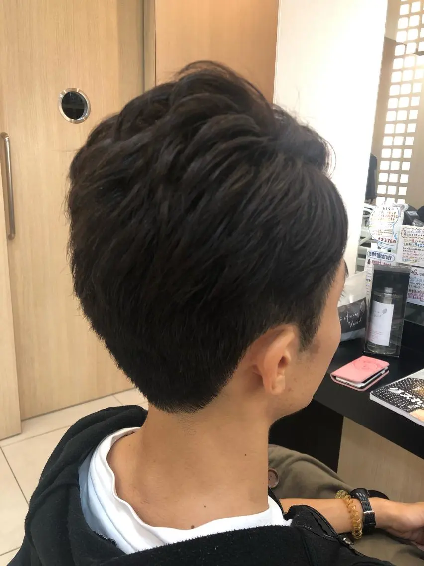 ショート カラー メンズ リリー /Men's/パーマのヘアスタイル