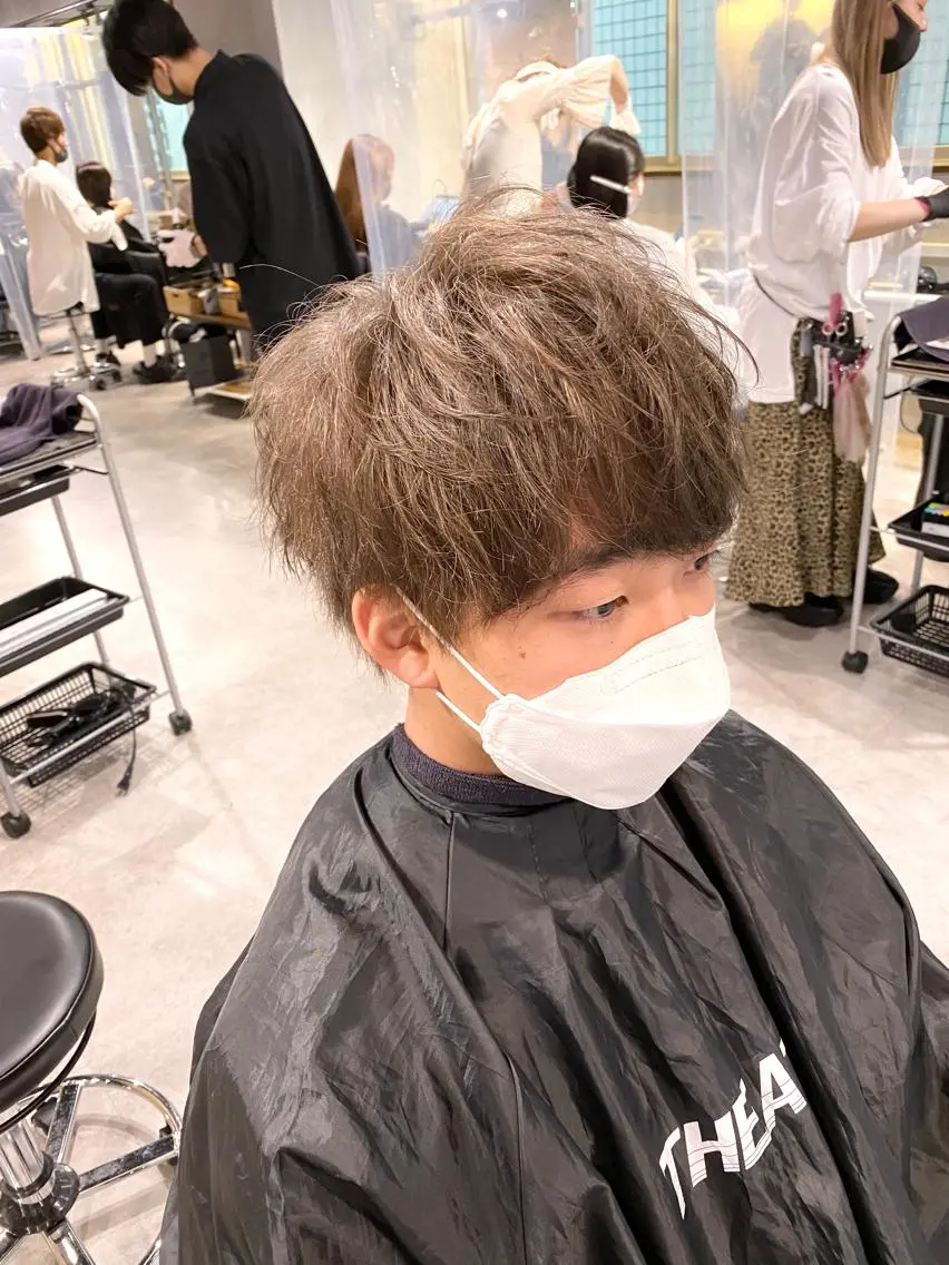 カラー メンズ カット ヘアカラー トリートメント ヘアセット メンズヘア特化 パーマ 縮毛矯正🔷のヘアスタイル