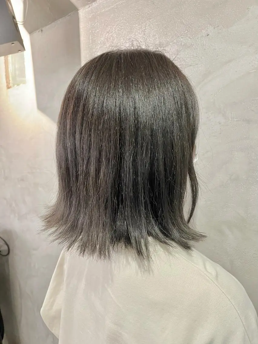 ミディアム カラー グラデーションカラー 透明感カラー/ ブリーチ無し/RYOのヘアスタイル