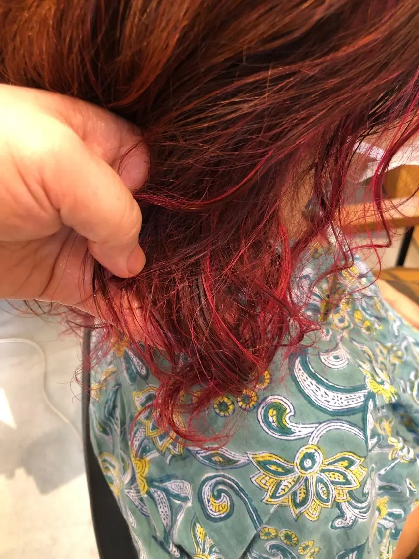 カラー ヘアカラー トリートメント MATSU 🌟韓国🇰🇷のヘアスタイル