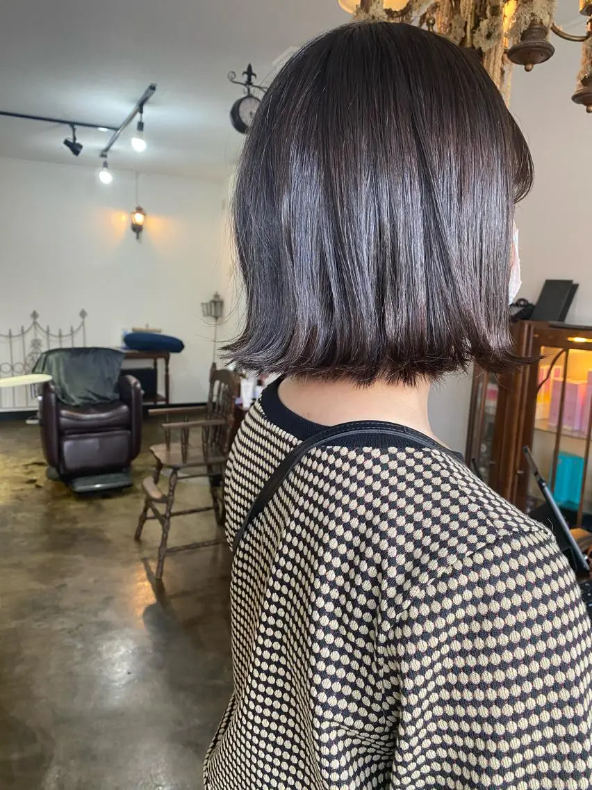 ショート ボブ カット miloc🫧 MOMOYOのヘアスタイル