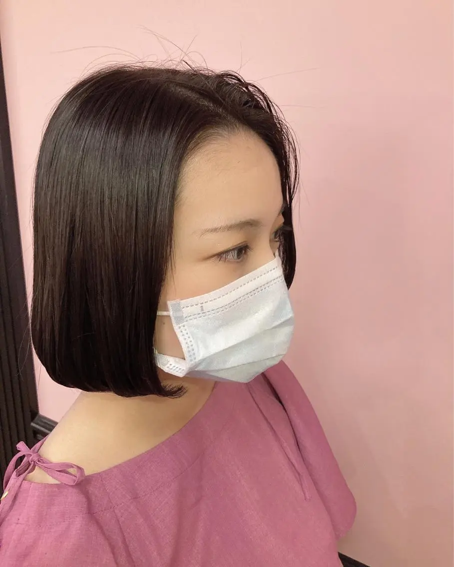 ショート カラー ボブ カット ヘアカラー トリートメント ✨髪質改善縮毛矯正✨ 宇田川修平のヘアスタイル