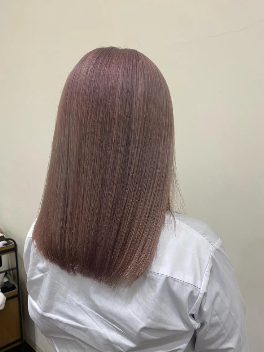ミディアム カラー カット ヘアカラー 美容室 LOAのヘアスタイル