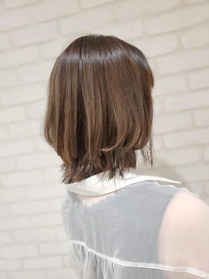 ミディアム カラー EARTH 池田 雄太のヘアスタイル