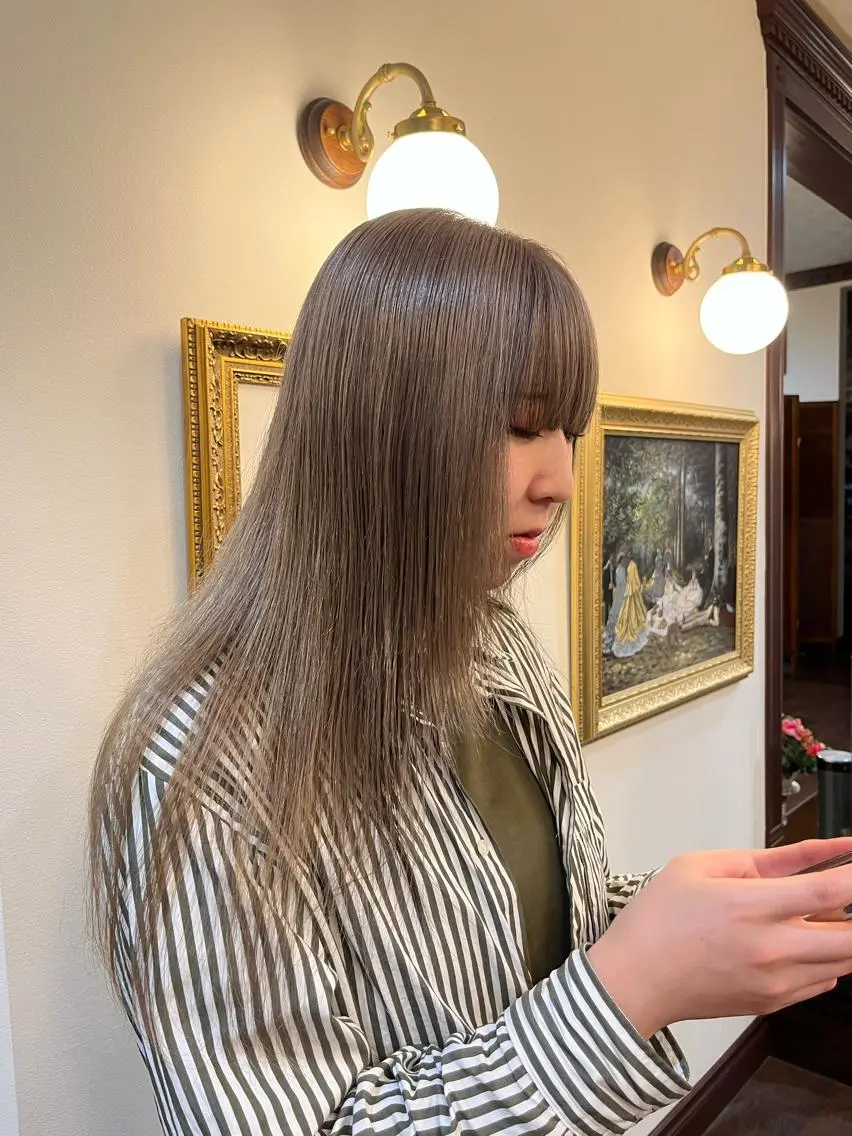 ロング カラー HARUTA /FLORIAN田原のヘアスタイル