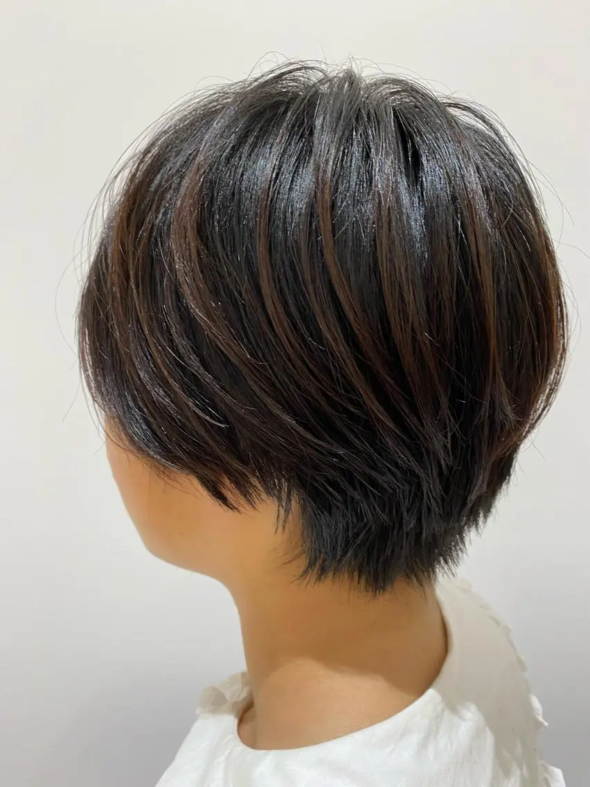 ショート カットカラーモデル 募集中前田晃輝のヘアスタイル
