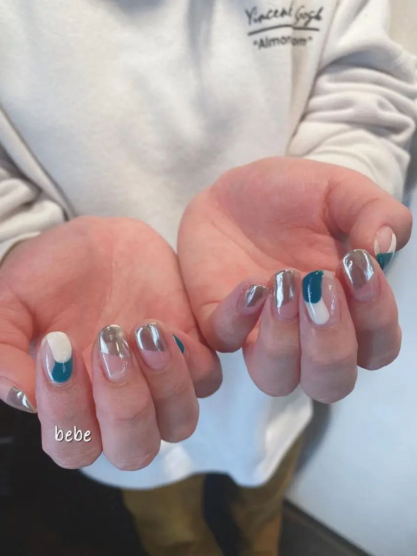 ネイル ニュアンスネイル 春ネイル ハンドネイル Ann nailのネイルデザイン
