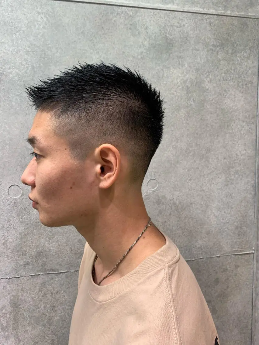メンズ カット 似合わせヘア✔️ 店長 オオキアキヒロのヘアスタイル