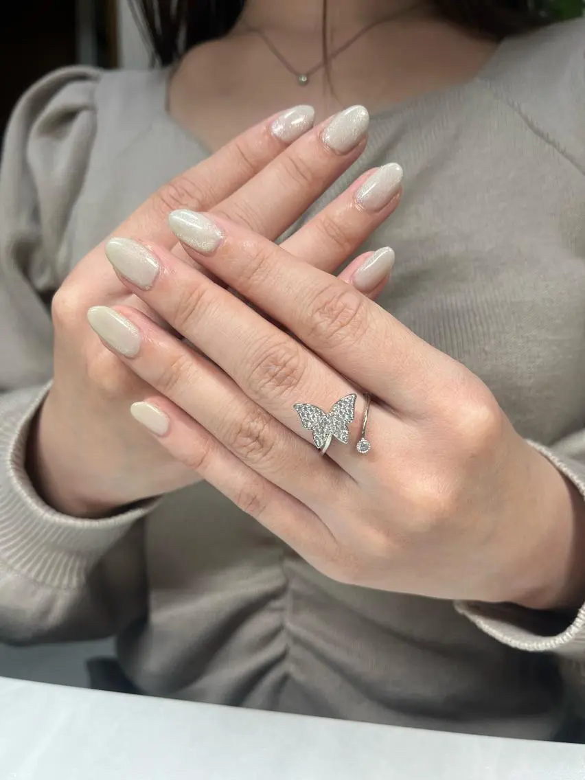 ネイル マグネットネイル ハンドネイル SAKU nail 作島茜のネイルデザイン