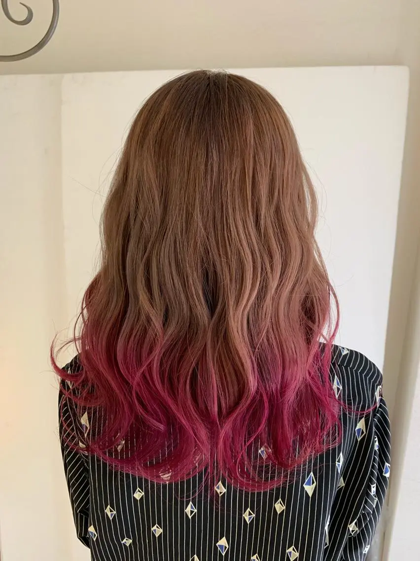 ミディアム カラー 渡辺 健太のヘアスタイル