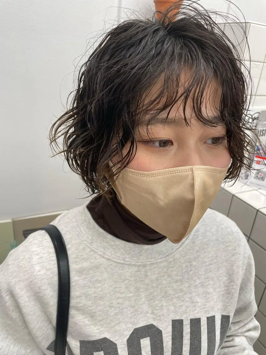 パーマ カット パーマ 関 京磨のヘアスタイル