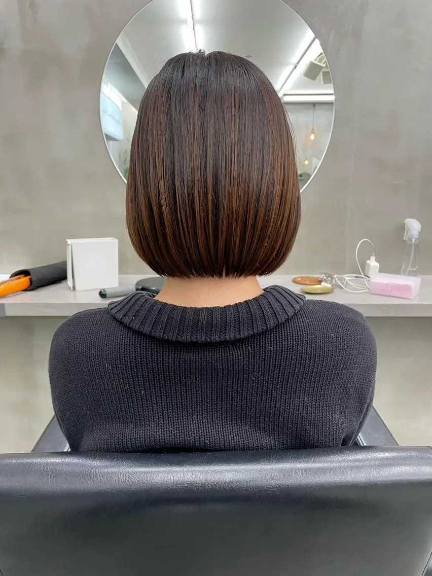 ショート カット トリートメント 👑ボブはお任せ ミヤノ👑のヘアスタイル