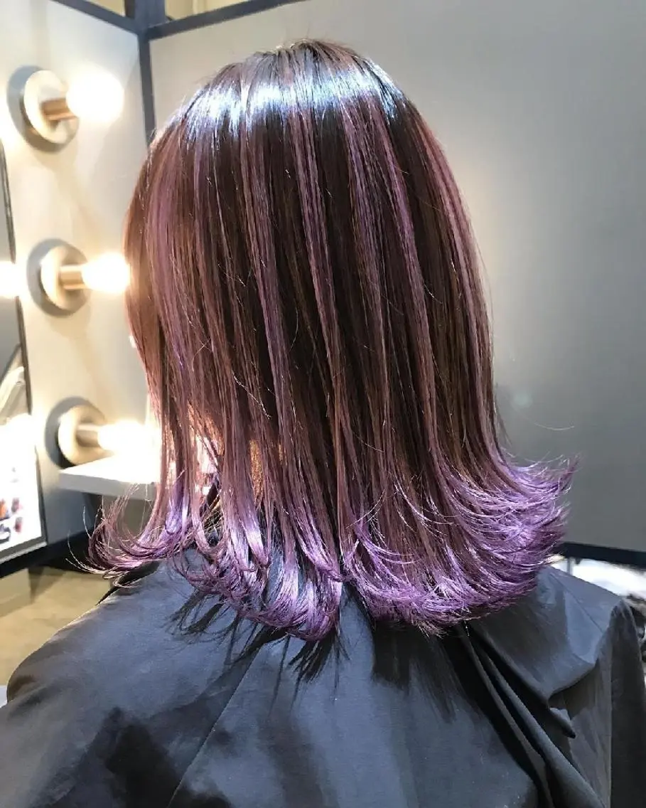 ミディアム 髪質改善ストレート Kantaのヘアスタイル