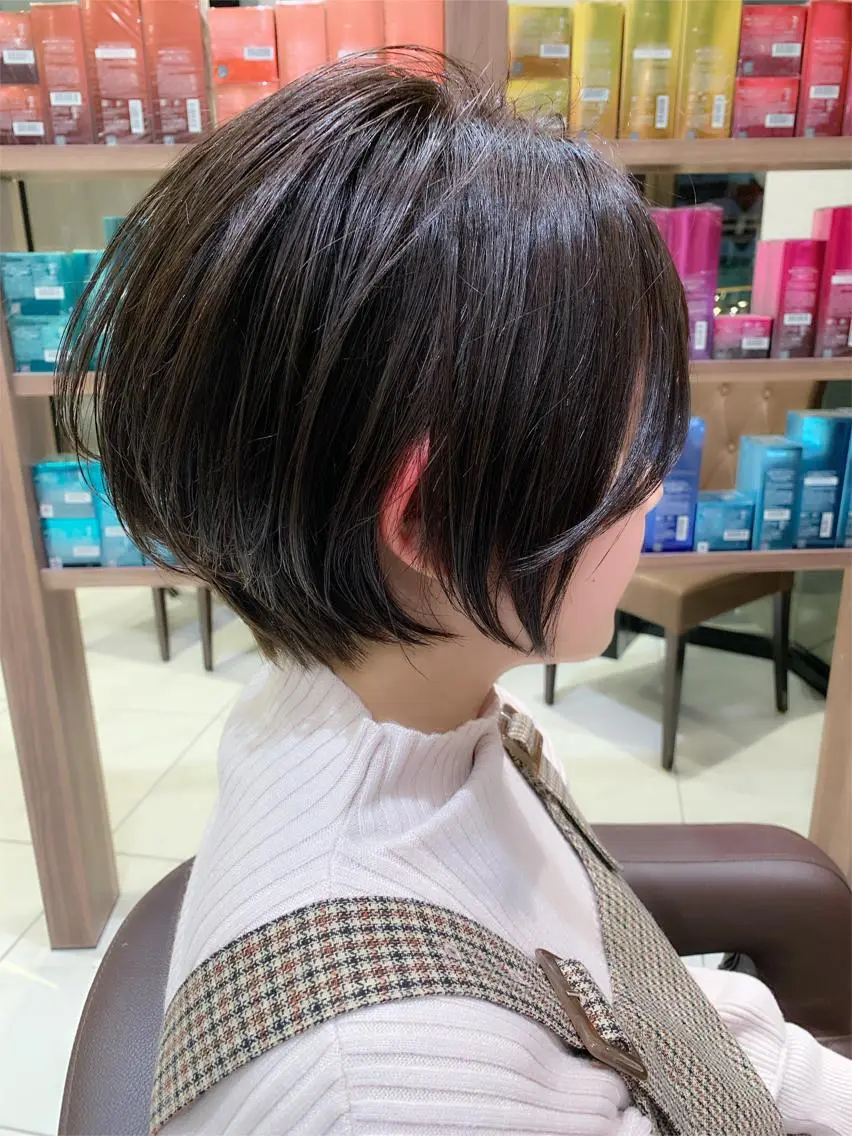 ショート カット ヘアカラー トリートメント Ash川越店／店長／ 松本　亮二のヘアスタイル