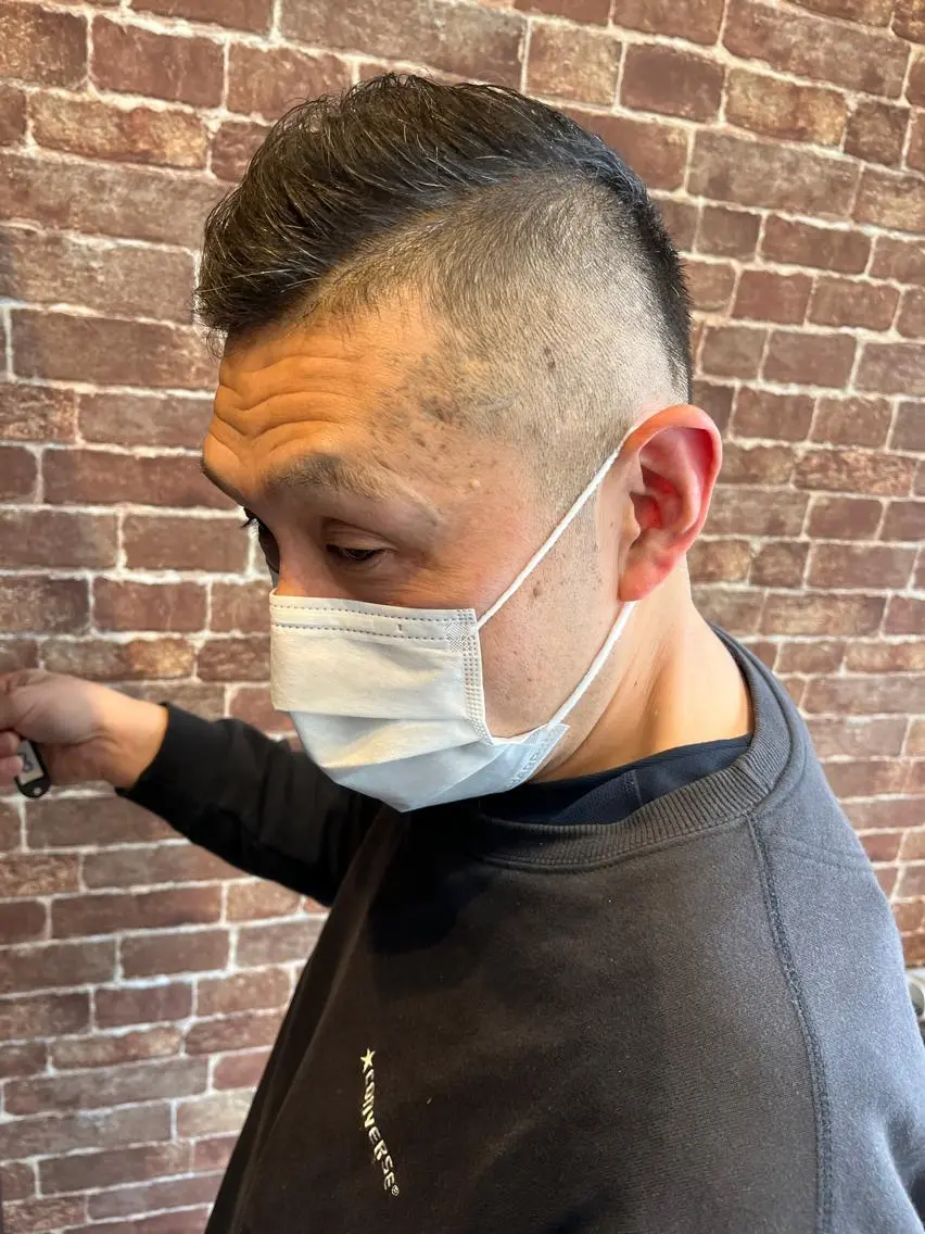 ショート カラー パーマ ヘアアレンジ メンズ キッズ ネイル マツエク・マツパ アイブロウ メンズブリーチ メンズハイライト メンズインナーカラー メンズ韓国風 ブリーチ 久木原 ゆりのヘアスタイル