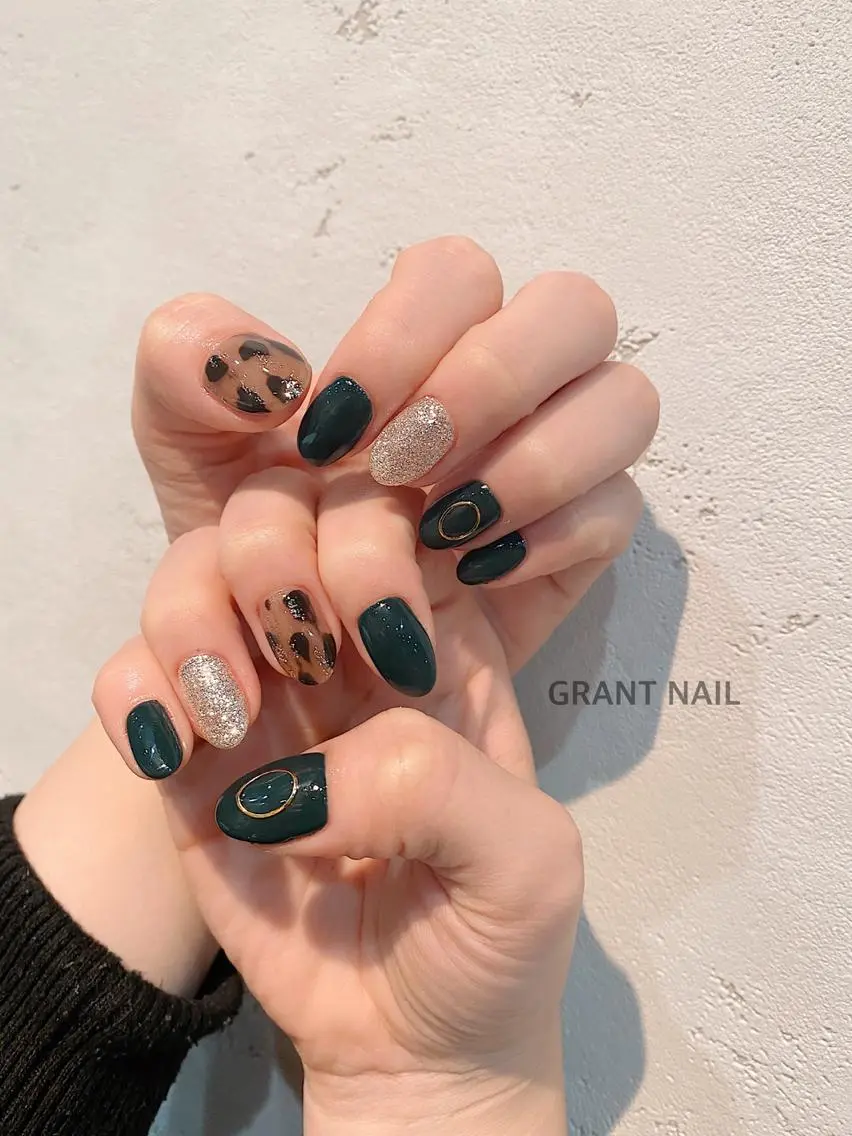 ネイル アートネイル クリアネイル ジェルネイル ニュアンスネイル GRANT NAIL 岩出店のネイルデザイン