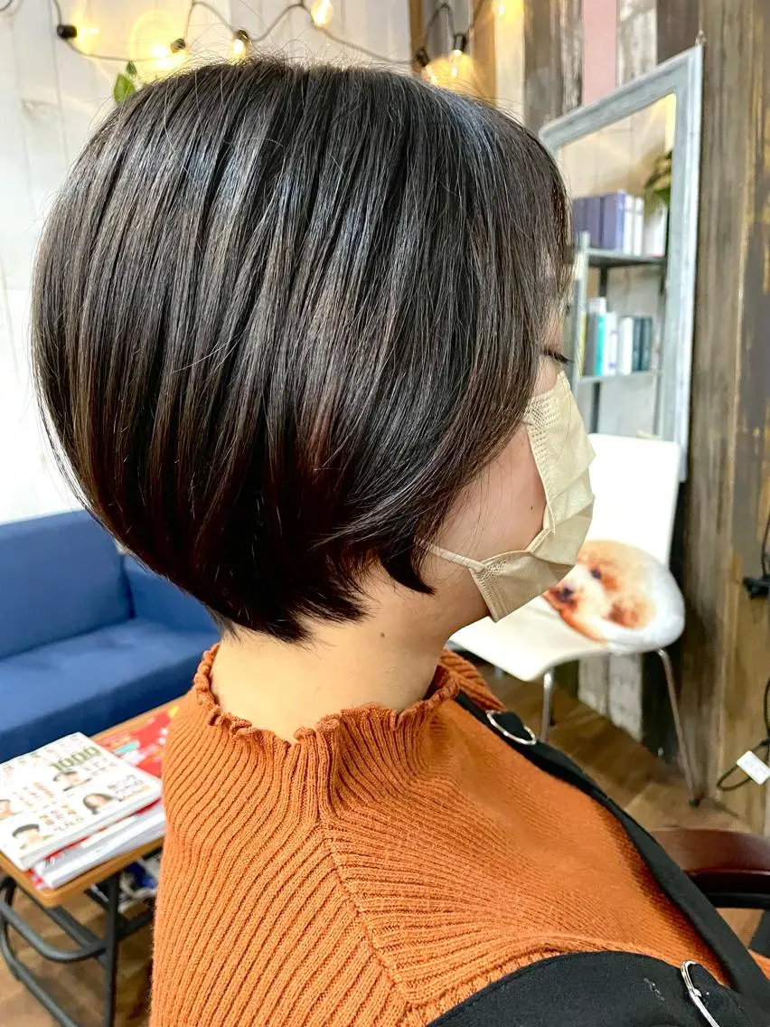 ショート ショートボブ ボブ ショートヘア サロンアカデミー 増渕　規泰のヘアスタイル
