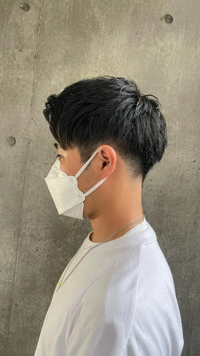 メンズ もりたみかこ 美容師お休み中のヘアスタイル