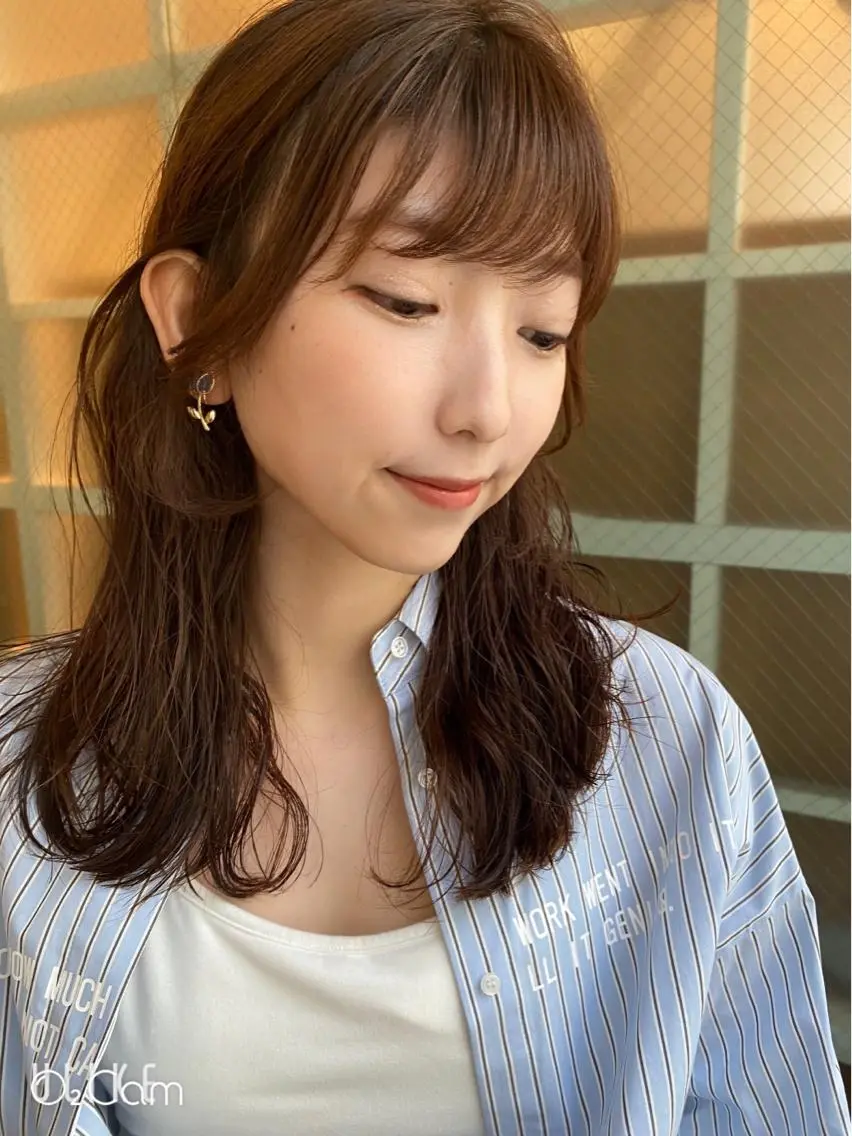 ロング パーマ ニュアンスパーマ 🌸透明感艶 カラー🌸Yuukiのヘアスタイル