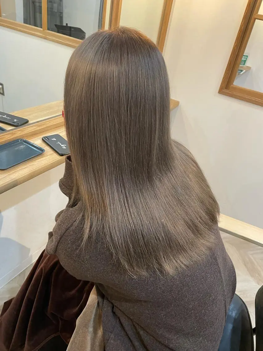 カラー ベージュカラー Matsubara asuka  ☪︎のヘアスタイル