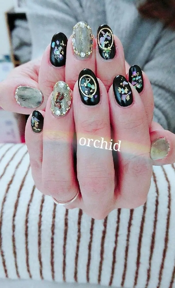 ネイル orchid ♡オーキッドのネイルデザイン