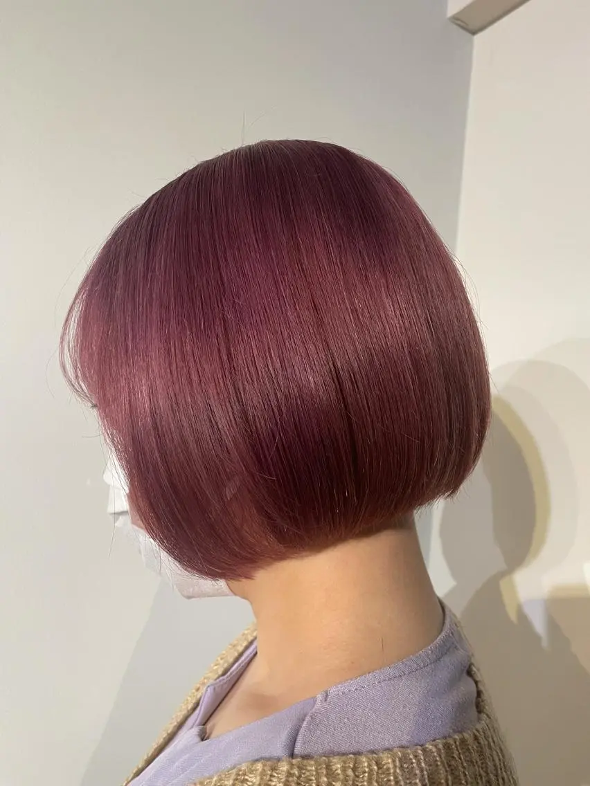 ショート カラー ヘアアレンジ マツエク・マツパ ブリーチ ケアブリーチ カット ヘアカラー 透明感カラー/推しカ ラー☁️JURAのヘアスタイル