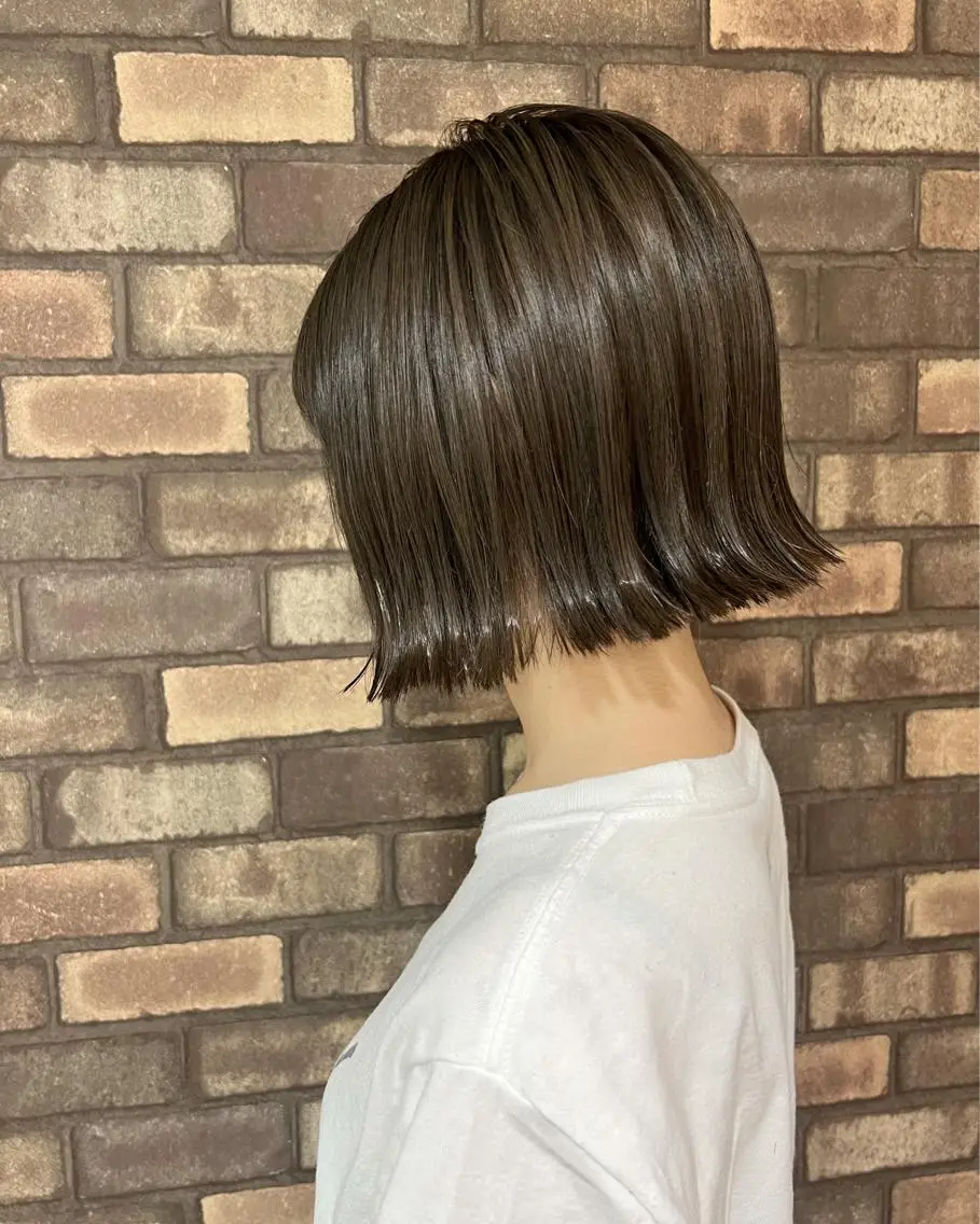 ショート カット トリートメント 髪質改善/デザイン/ 天王寺/奥野和広のヘアスタイル