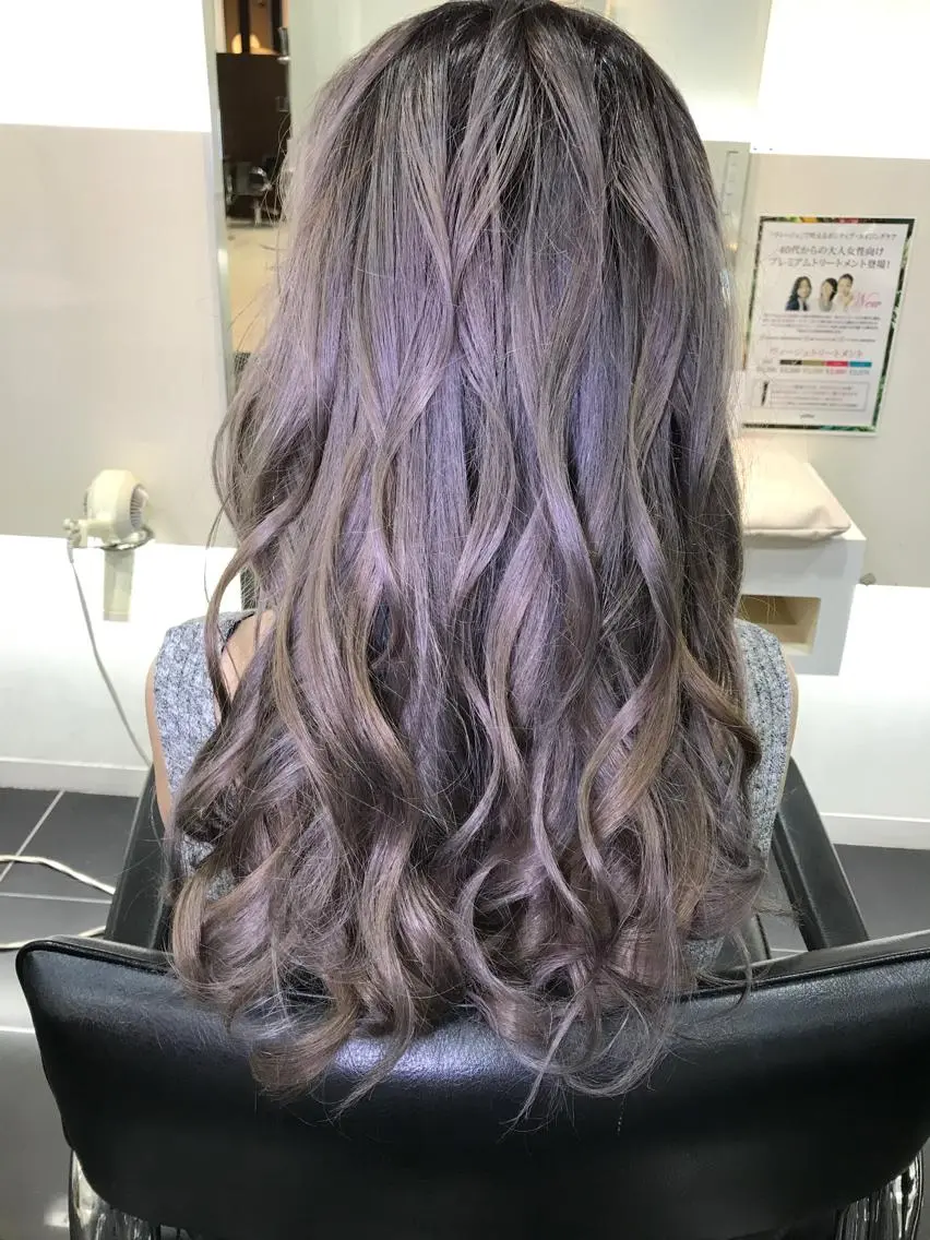 ロング カラー 関口 友行のヘアスタイル