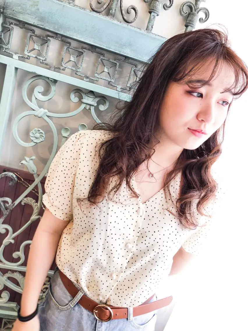 セミロング カラー パーマ ヘアアレンジ メンズ メンズブリーチ メンズハイライト メンズインナーカラー ブリーチ ケアブリーチ ヘアカラー ヘアセット 表参道Lise おおいしおりのその他イメージ