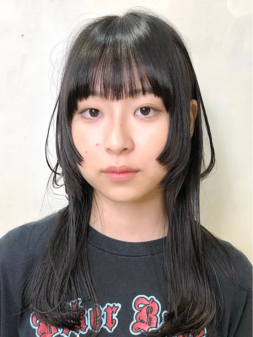 ミディアム カラー 似合わせカット ウルフカット カット ヘアカラー トリートメント ブリーチ🧚 ボブ✍️レイヤーのヘアスタイル