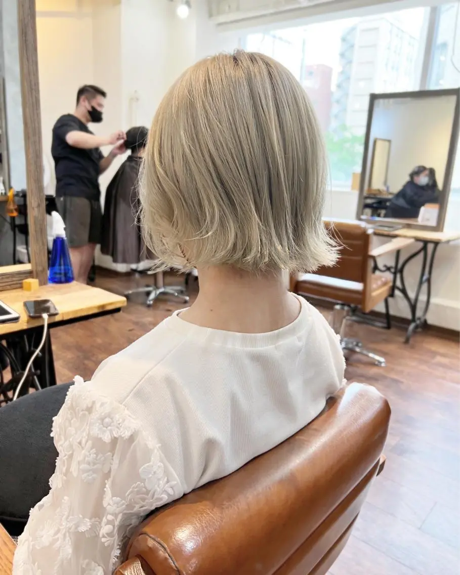 ショート ショートヘア ヘアカラー トリートメント インナーカラー🦔 🐾KEISUKEのヘアスタイル