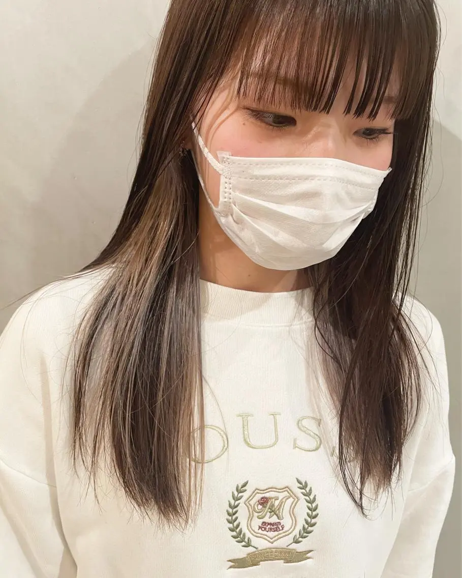 セミロング カラー ヘアカラー トリートメント 優作 〜圧倒的信頼〜のヘアスタイル