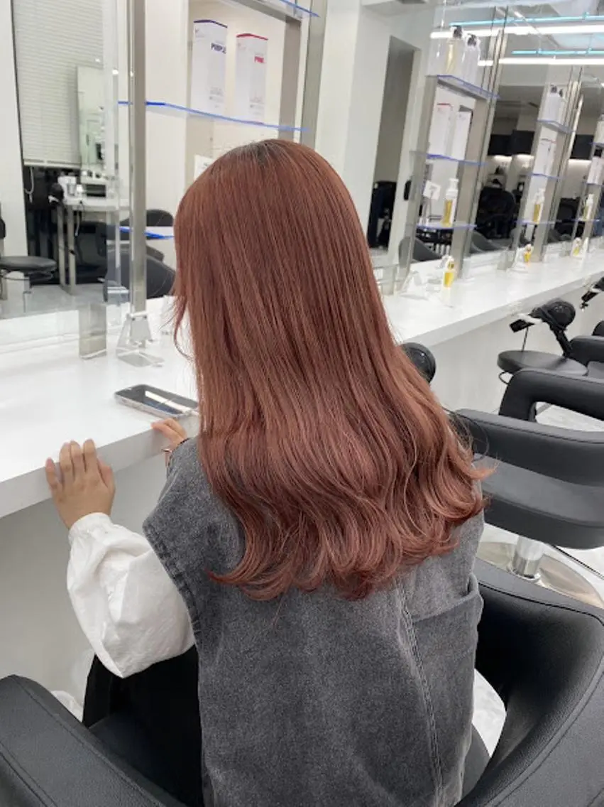 カラー 【公式】JUICE 原宿店のヘアスタイル