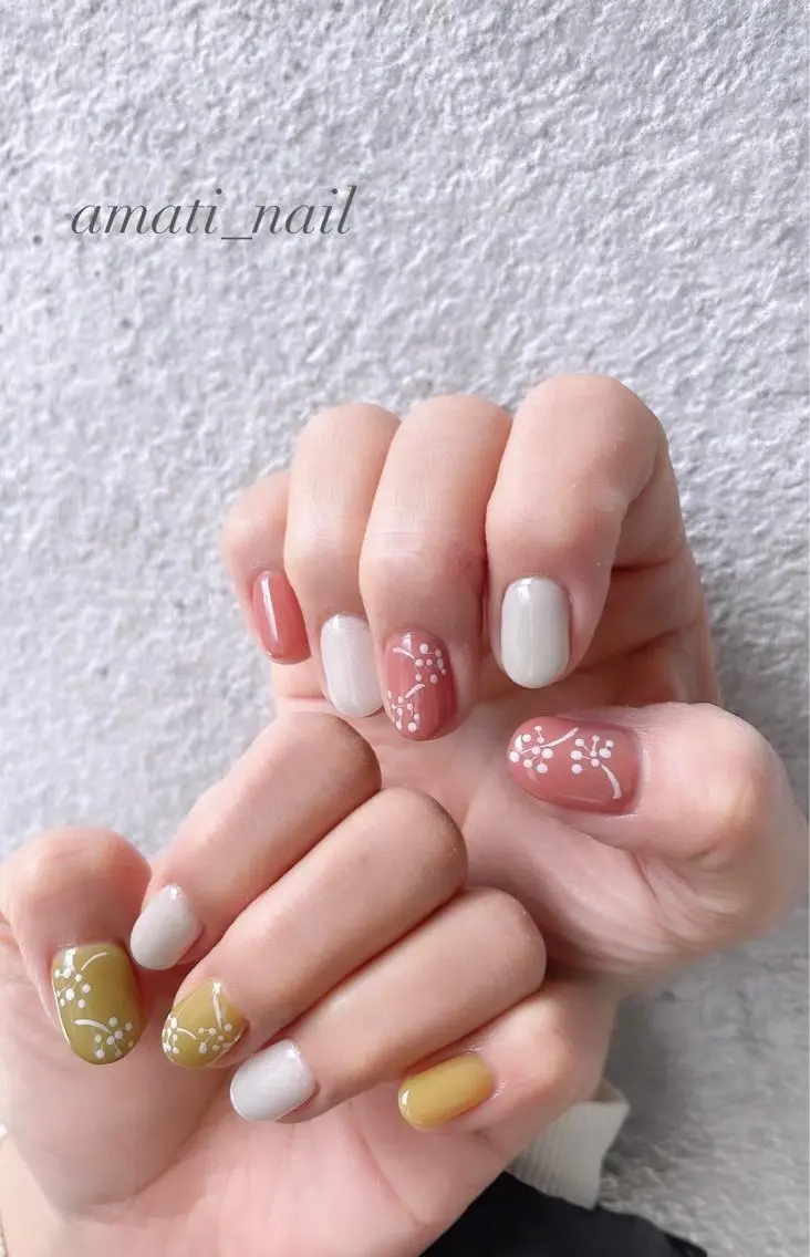 ネイル 入学式 フットネイル ジェルネイル グラデーション マグネットネイル ハンドネイル amati_nail TAKAKOのネイルデザイン