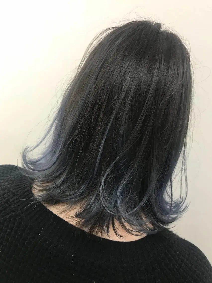 ミディアム カラー Rayt hair レイトヘアーのヘアスタイル
