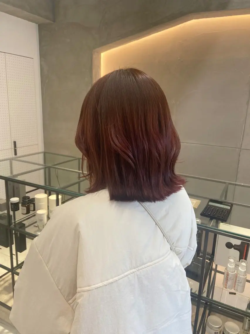 ミディアム カラー APOLLO♡ ＭＩＯのヘアスタイル