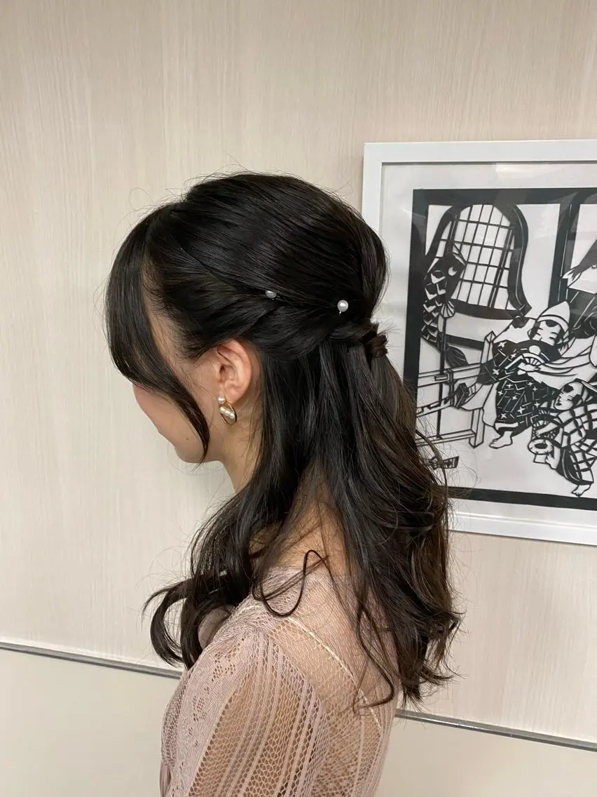 ヘアアレンジ ヘアセット 木下 広太のヘアスタイル