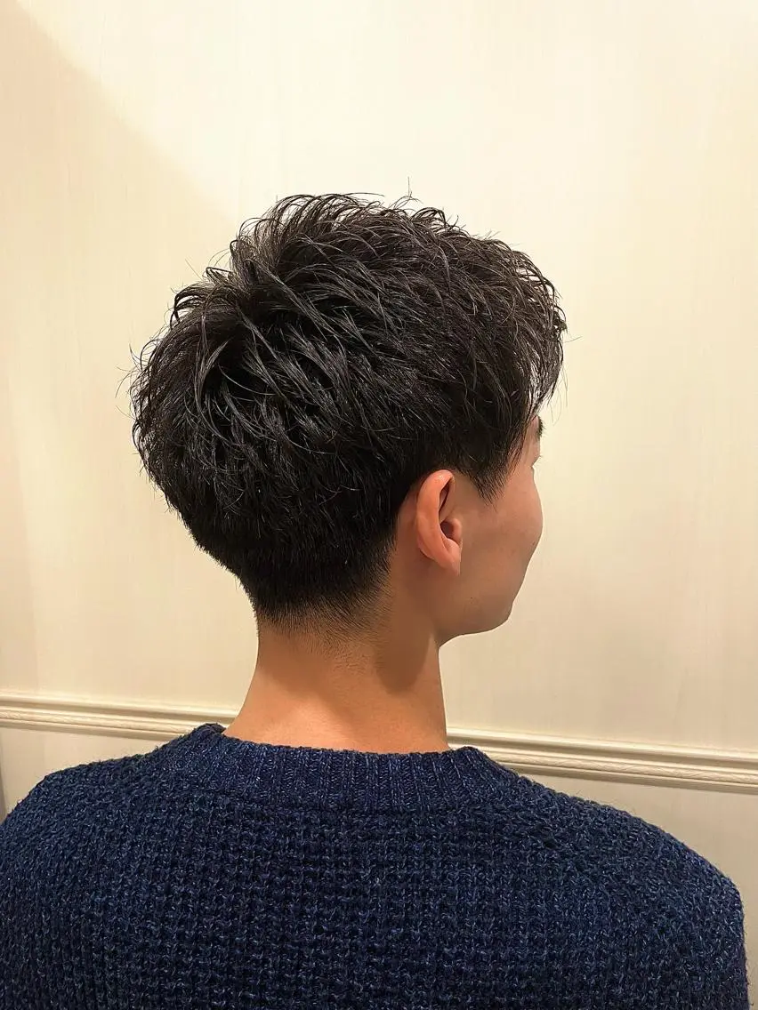 パーマ メンズ メンズパーマ メンズカット特化💈 遠山泰輝のヘアスタイル