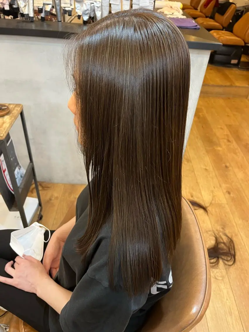 ロング カラー beleef守口店 reinaのヘアスタイル