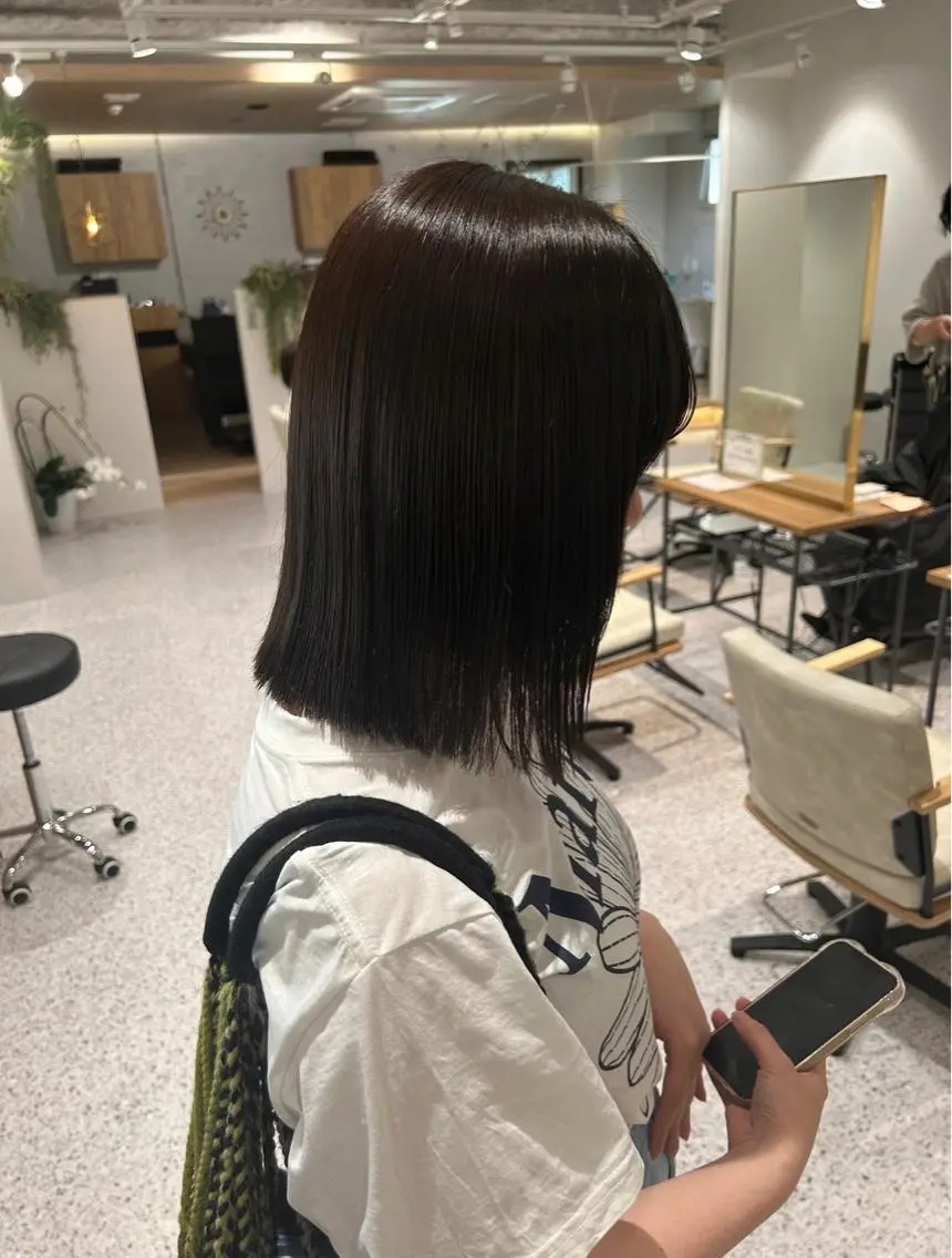 ミディアム hair&eye🎀 /momoKaのヘアスタイル