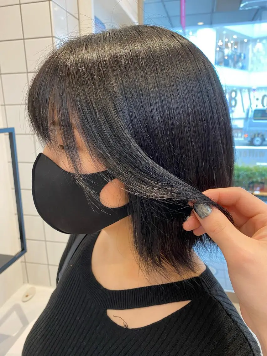 カラー パーマ 荒谷 薫のヘアスタイル