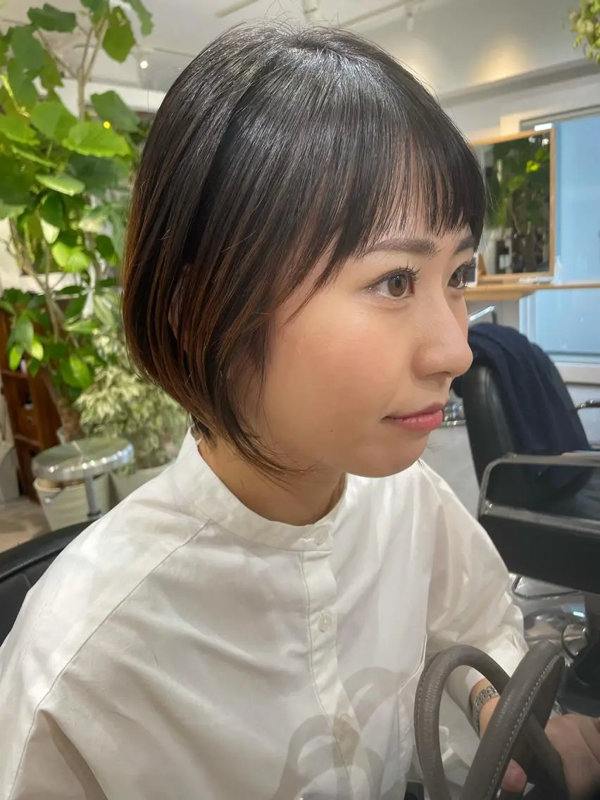 ショート ショートボブ ボブ ショートヘア 表参道【髪質改善】 宮嶋勇太のヘアスタイル