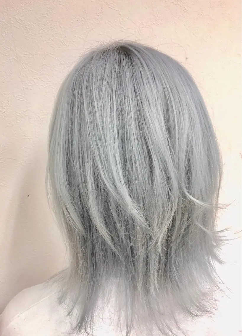 カラー 最高級エクステ /羽エクステ白石宇由のヘアスタイル