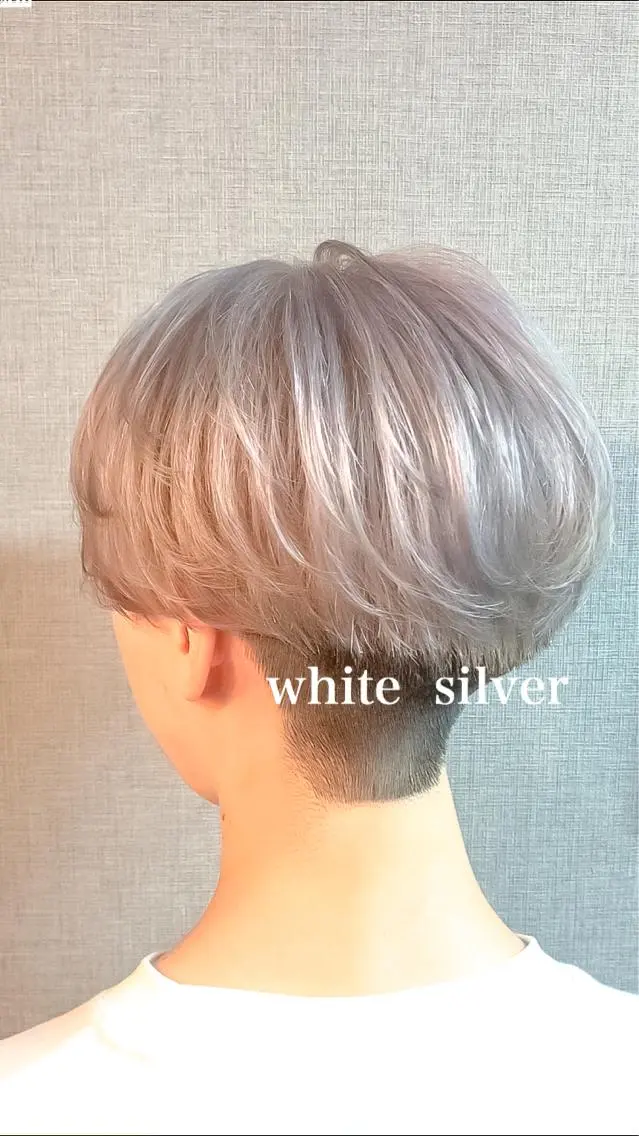 ショート カラー Selenehair 三条本店のヘアスタイル
